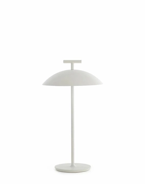 Kartell Mini Geen A Portable Table Lamp, White designer outdoor lamp