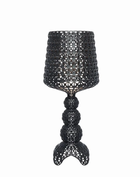 Kartell Mini Kabuki Table Lamp, Black designer outdoor lamp