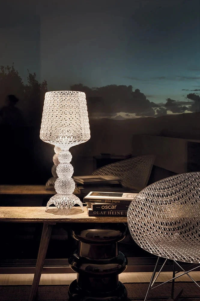 Kartell Mini Kabuki Table Lamp, Crystal
