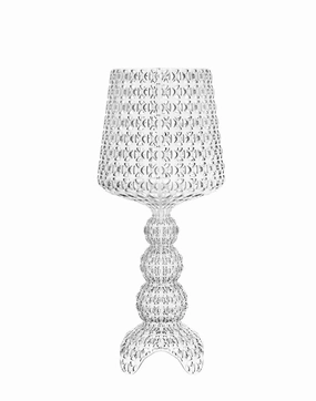 Kartell Mini Kabuki Table Lamp, Crystal designer outdoor lamp