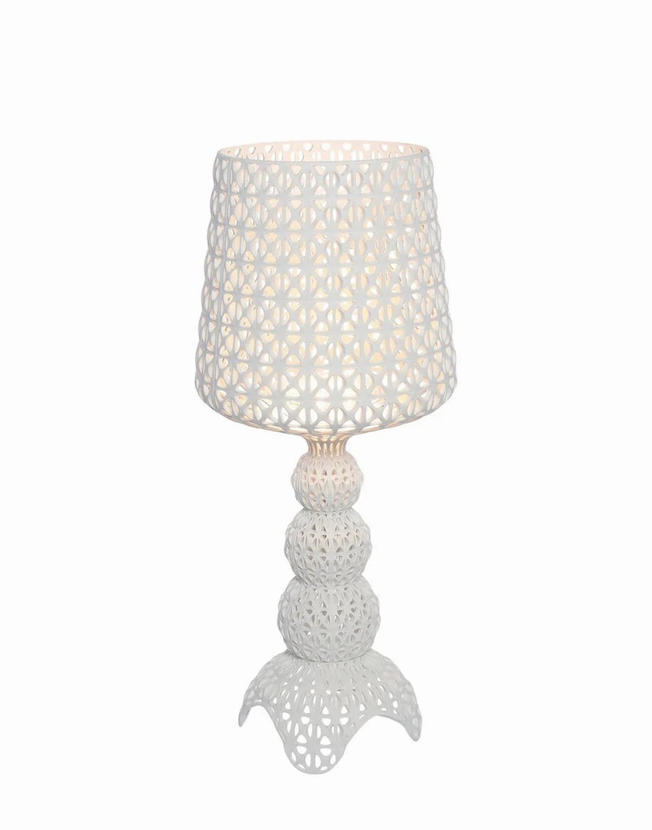 Kartell Mini Kabuki Table Lamp, White designer outdoor lamp