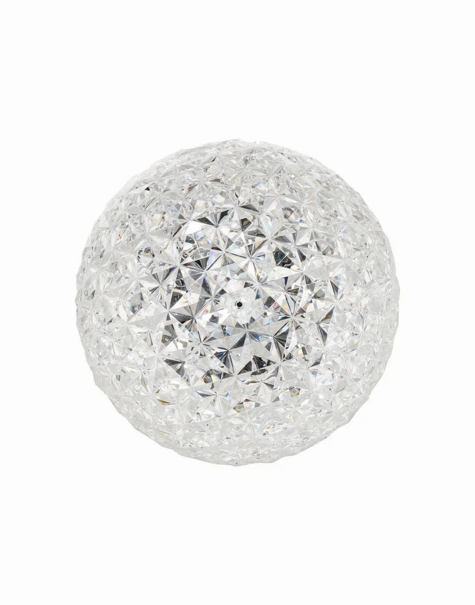 Kartell Planet Floor Lamp 130 Cm, Crystal