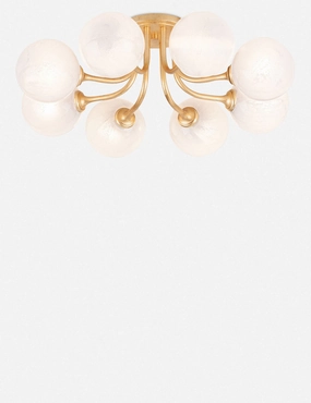 Keller Semi-Flush Mount Light vintage desk lamp