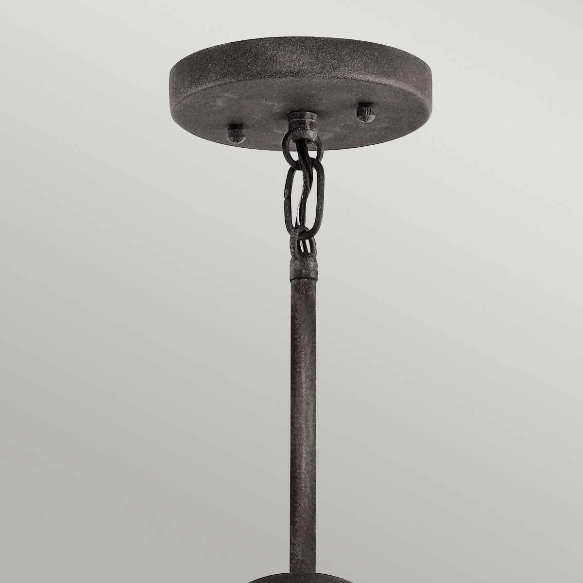 Kichler Ashland Bay 5 Light Zinc Outdoor Pendant
