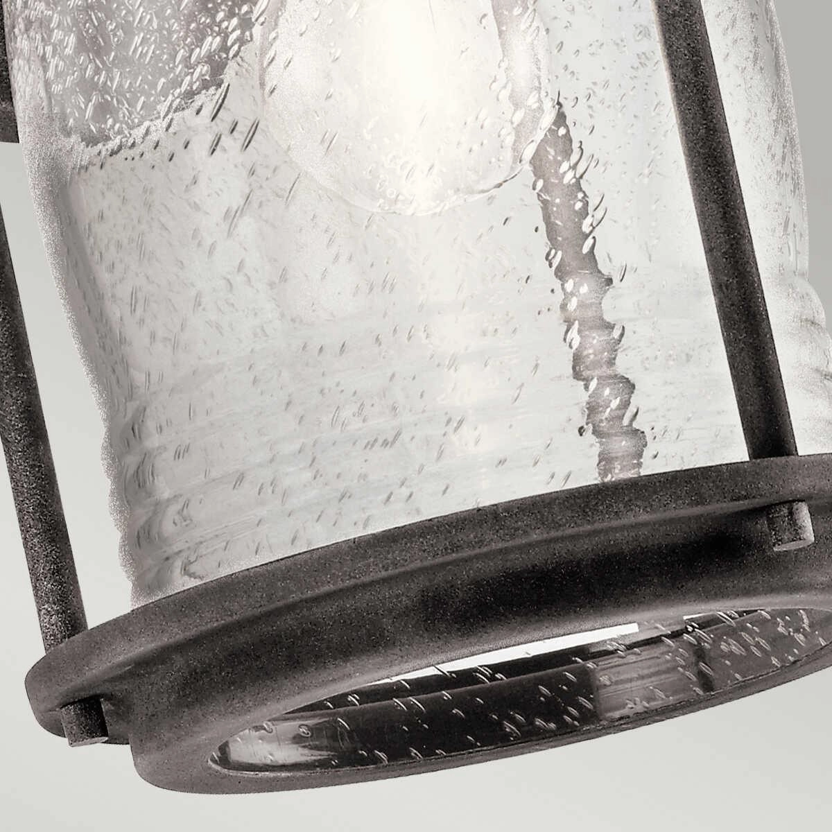 Kichler Ashland Bay Zinc Medium Outdoor Wall Light