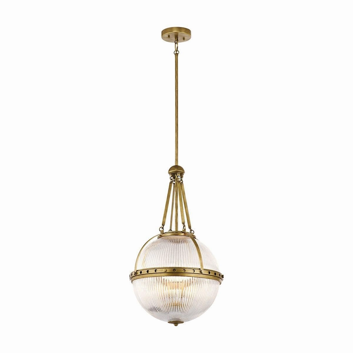 Kichler Aster 3 Light Natural Brass Ceiling Pendant modern ceiling lamp