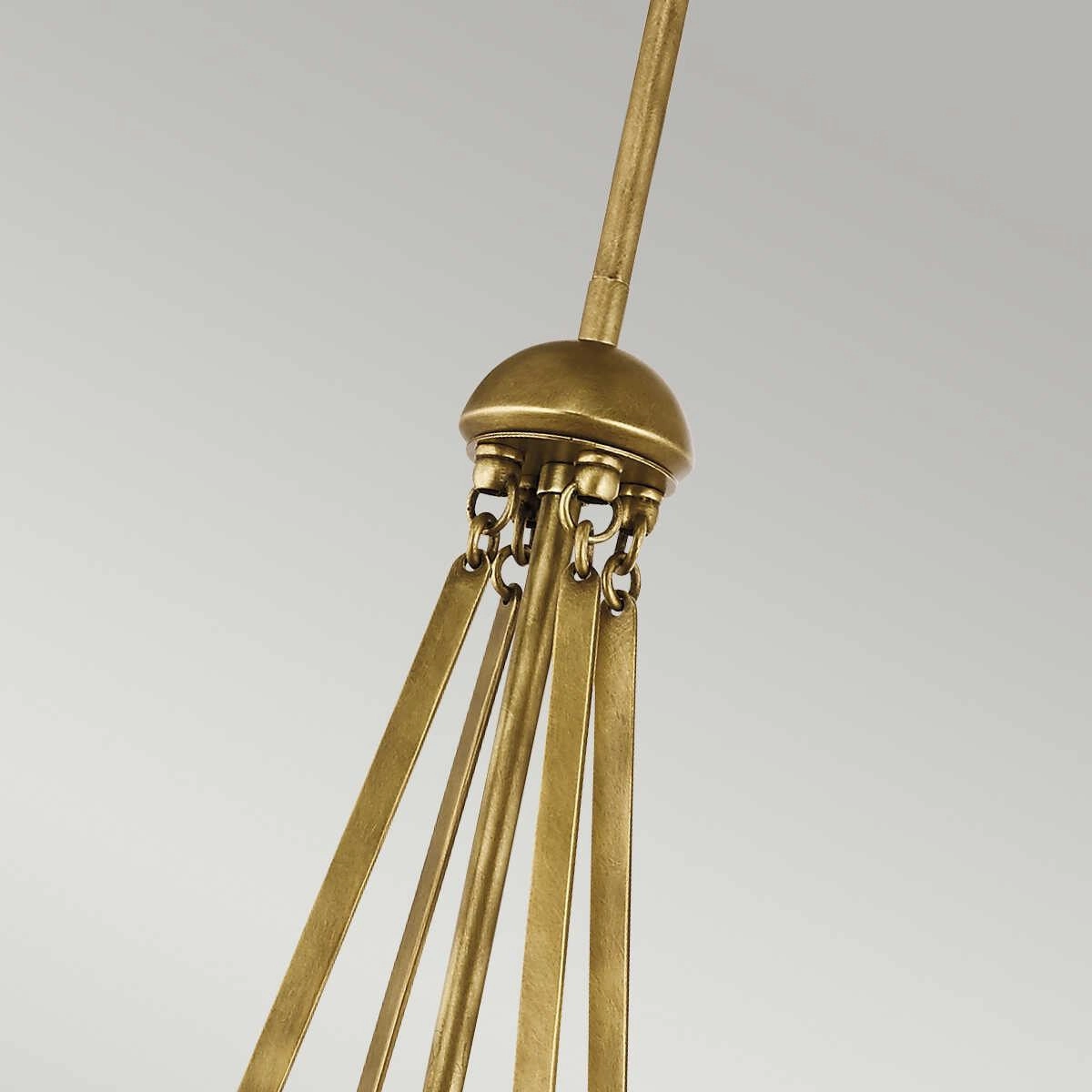 Kichler Aster 3 Light Natural Brass Ceiling Pendant
