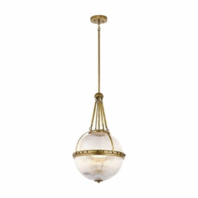 Kichler Aster 3 Light Natural Brass Ceiling Pendant modern ceiling lamp