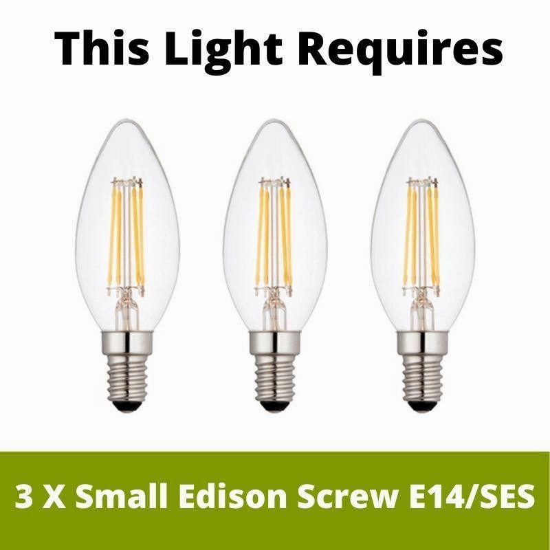 Kichler Aster 3 Light Polished Nickel Ceiling Pendant