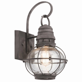 Kichler Bridge Point Zinc Medium Outdoor Wall Light outdoor wall lamp