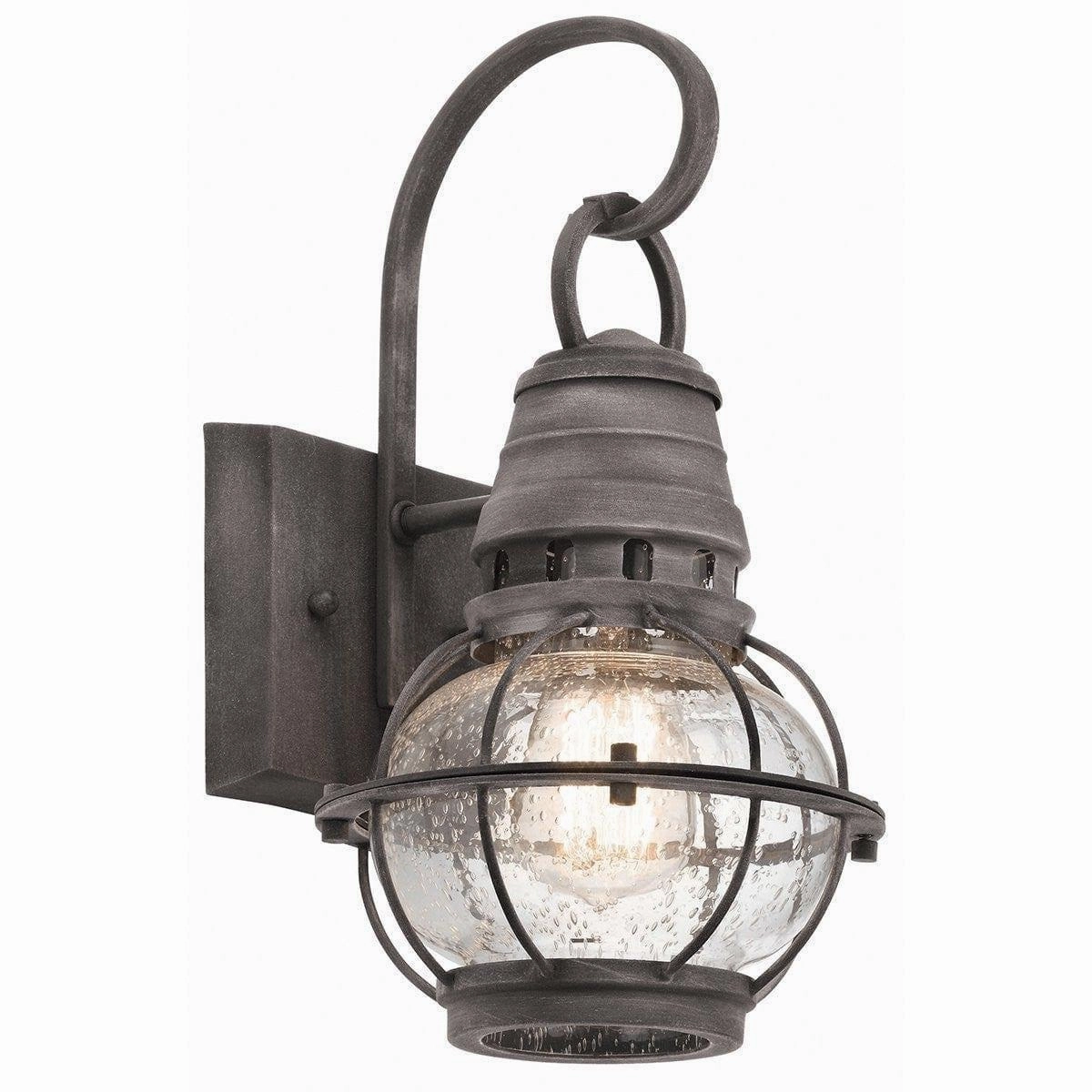 Kichler Bridge Point Zinc Small Outdoor Wall Light outdoor wall lamp