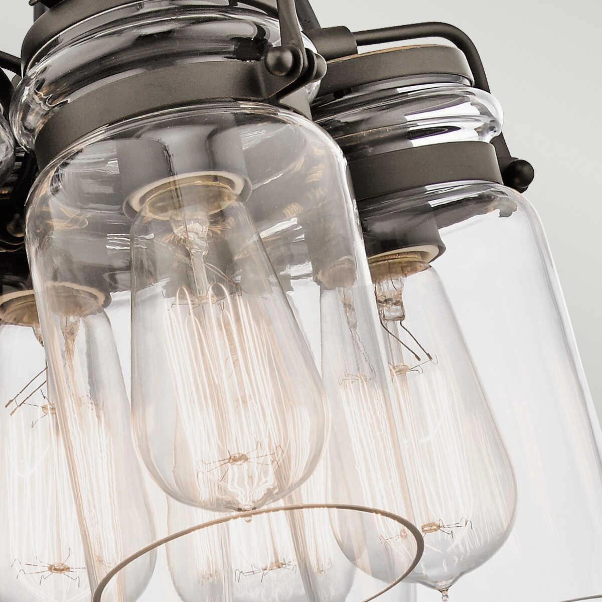 Kichler Brinley 6 Light Bronze Ceiling Pendant Light
