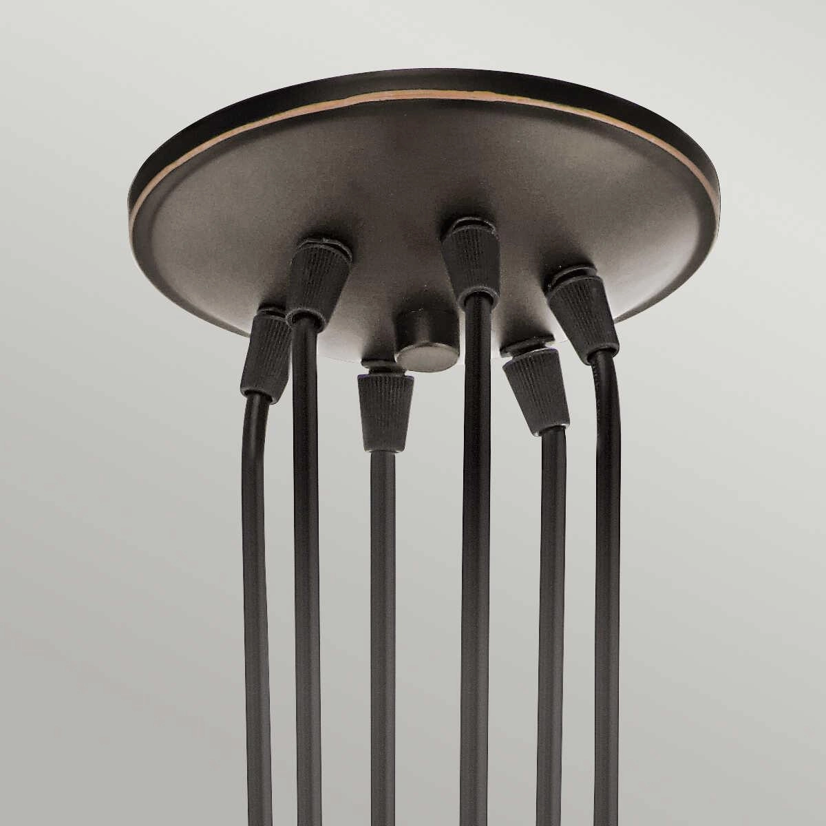 Kichler Brinley 6 Light Bronze Ceiling Pendant Light