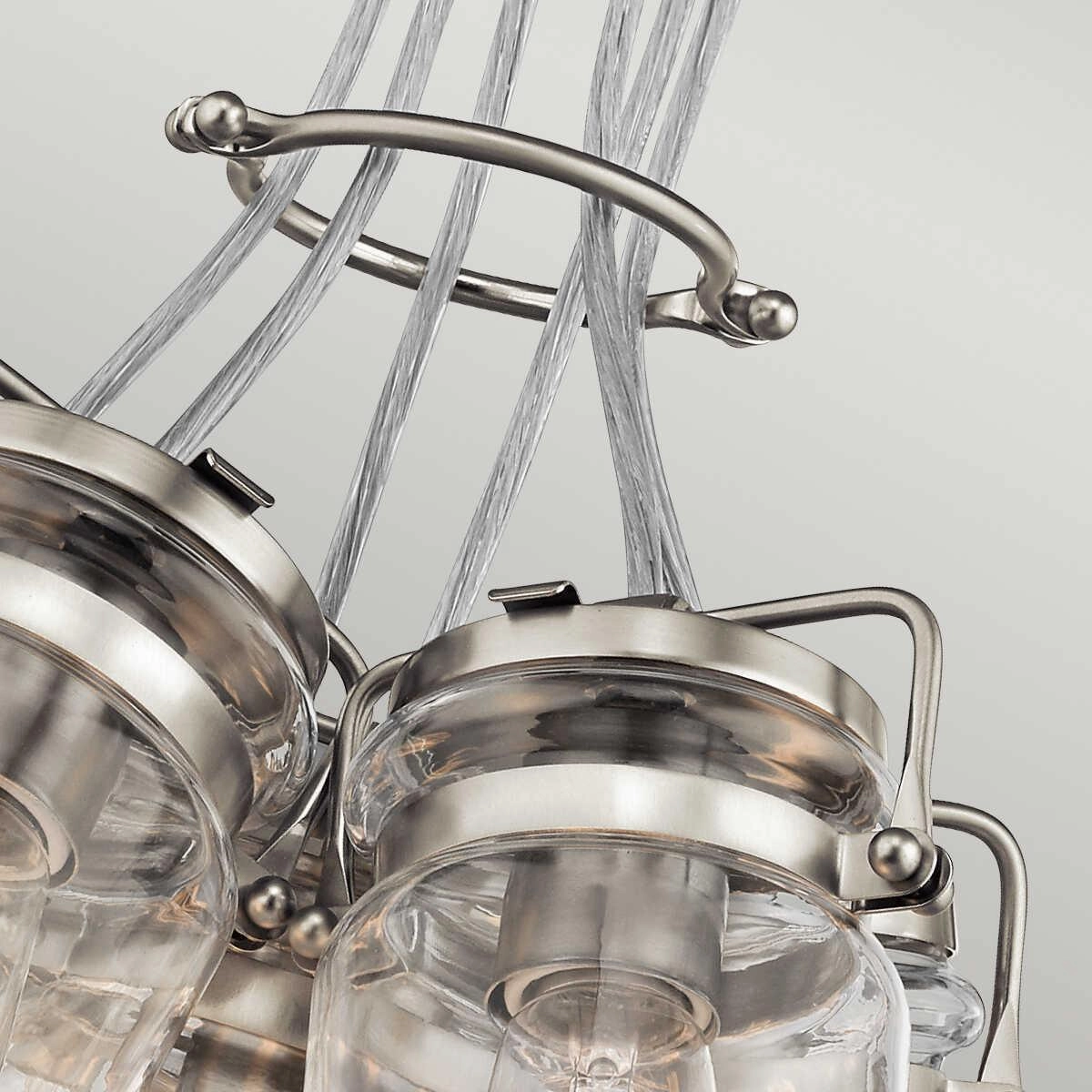 Kichler Brinley 6 Light Brushed Nickel Ceiling Pendant