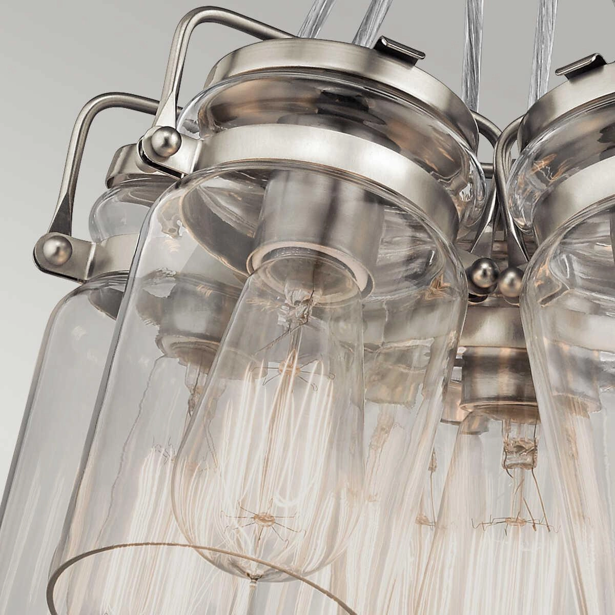 Kichler Brinley 6 Light Brushed Nickel Ceiling Pendant