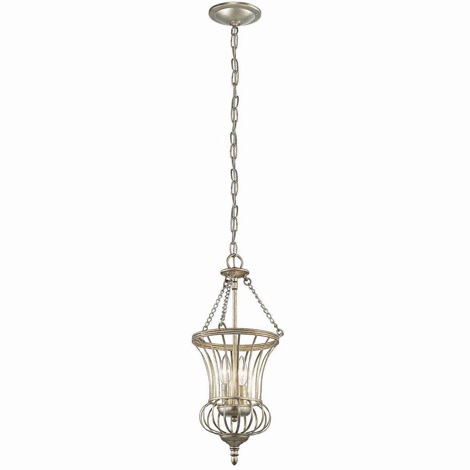 Kichler Calla 2 light Small Gold Pendant Ceiling Light minimalist ceiling light