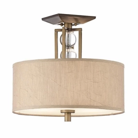 Kichler Celestial Bronze Semi-Flush Ceiling Light simple ceiling design light