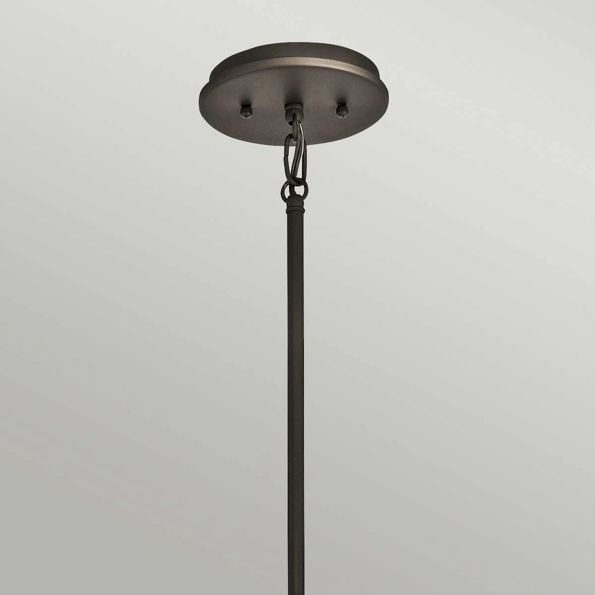 Kichler Emory 4 Light Bronze Semi Flush Chandelier