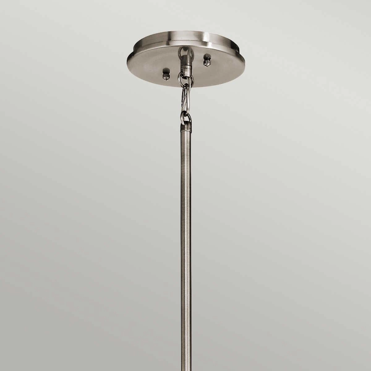 Kichler Emory 4 Light Pewter Semi Flush Chandelier Light