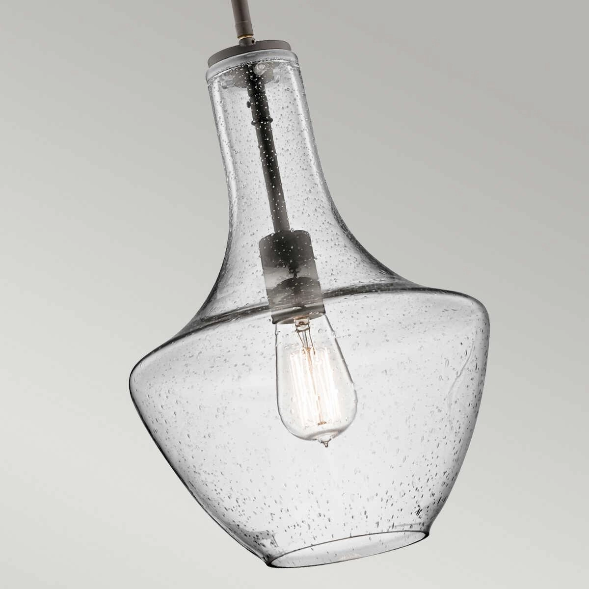 Kichler Everly 1 Light Small Bronze Pendant Ceiling Light