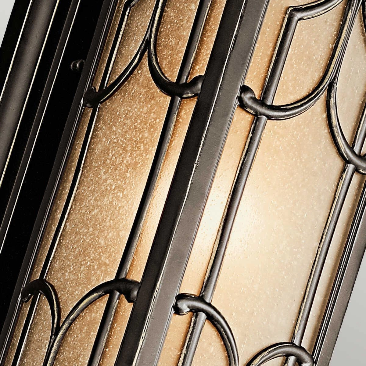 Kichler Franceasi Olde Bronze Medium Outdoor Wall Light