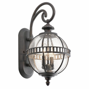 Kichler Halleron Outdoor 2 Light Wall Light outdoor wall lamp