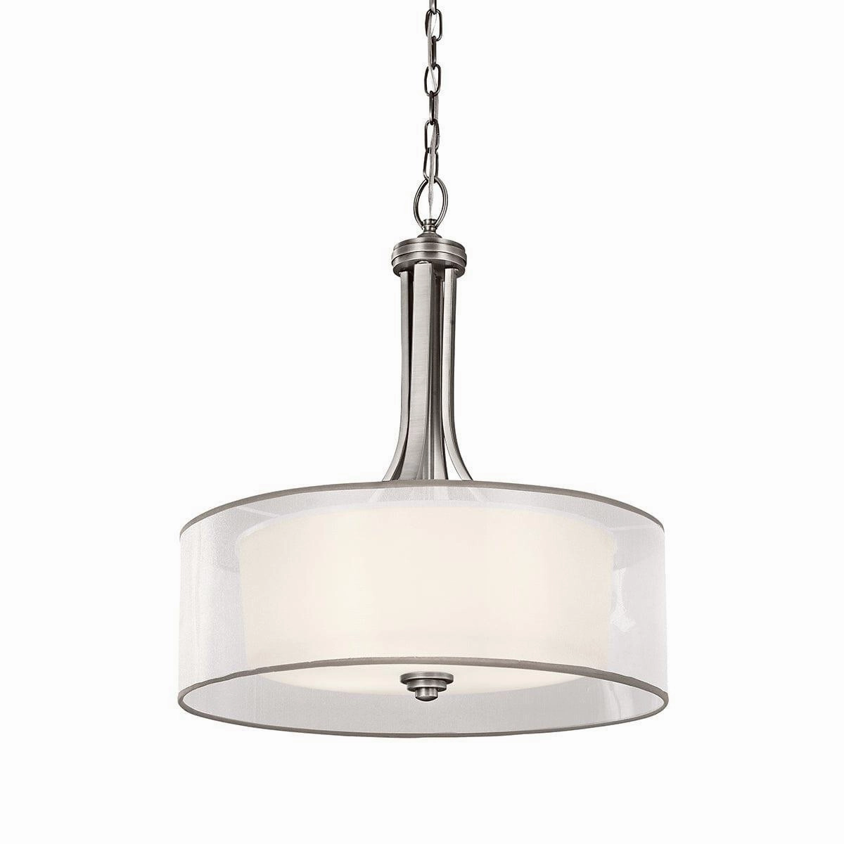 Kichler Lacey 4 Light Large Antique Pewter Ceiling Pendant modern ceiling lamp