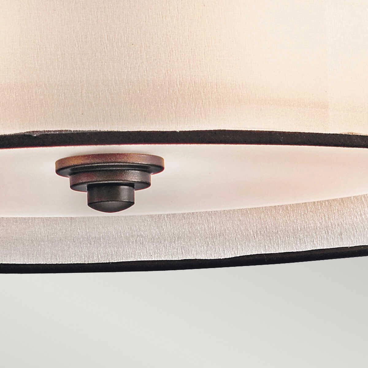 Kichler Lacey Mission Bronze Large Pendant Ceiling Light