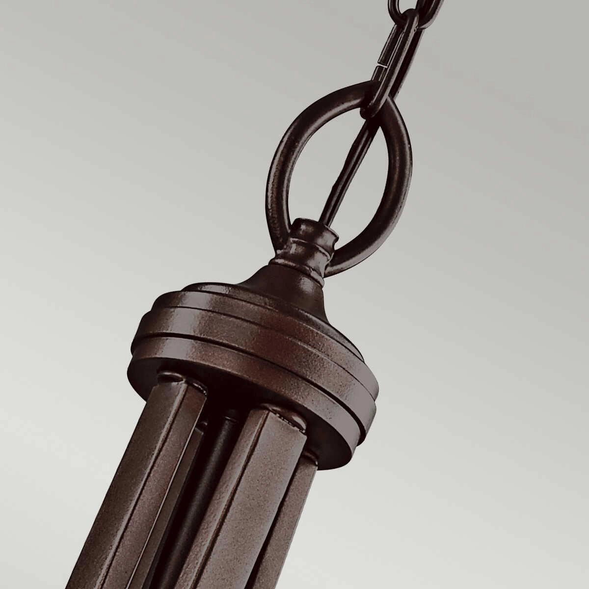 Kichler Lacey Mission Bronze Large Pendant Ceiling Light