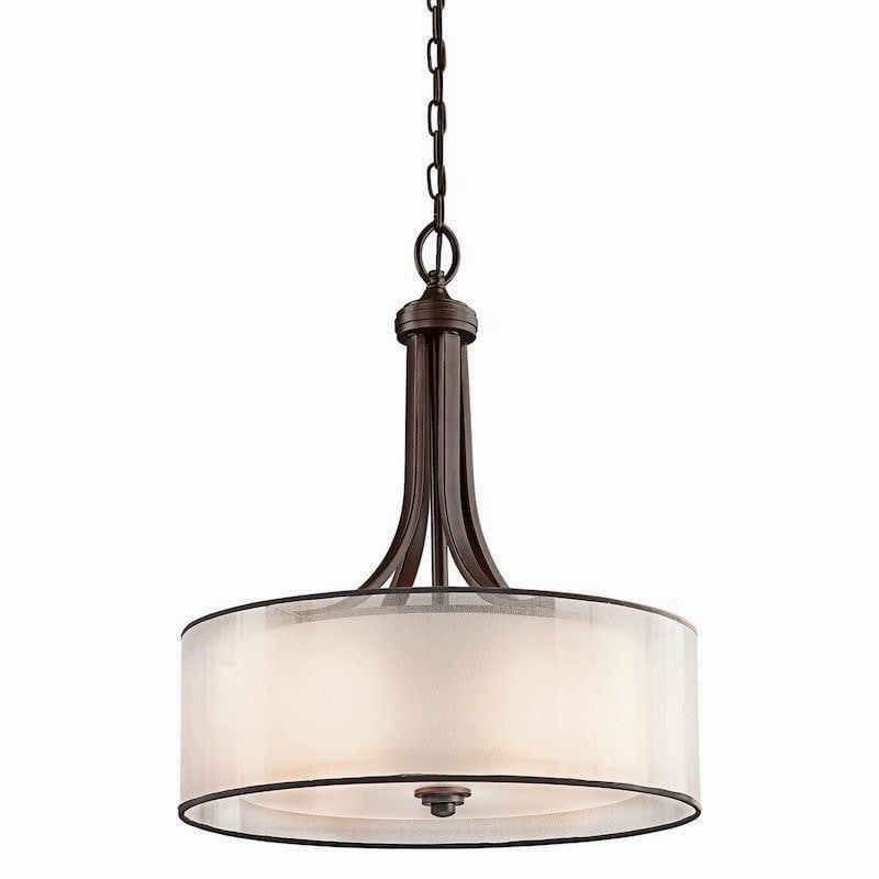 Kichler Lacey Mission Bronze Large Pendant Ceiling Light modern ceiling lamp
