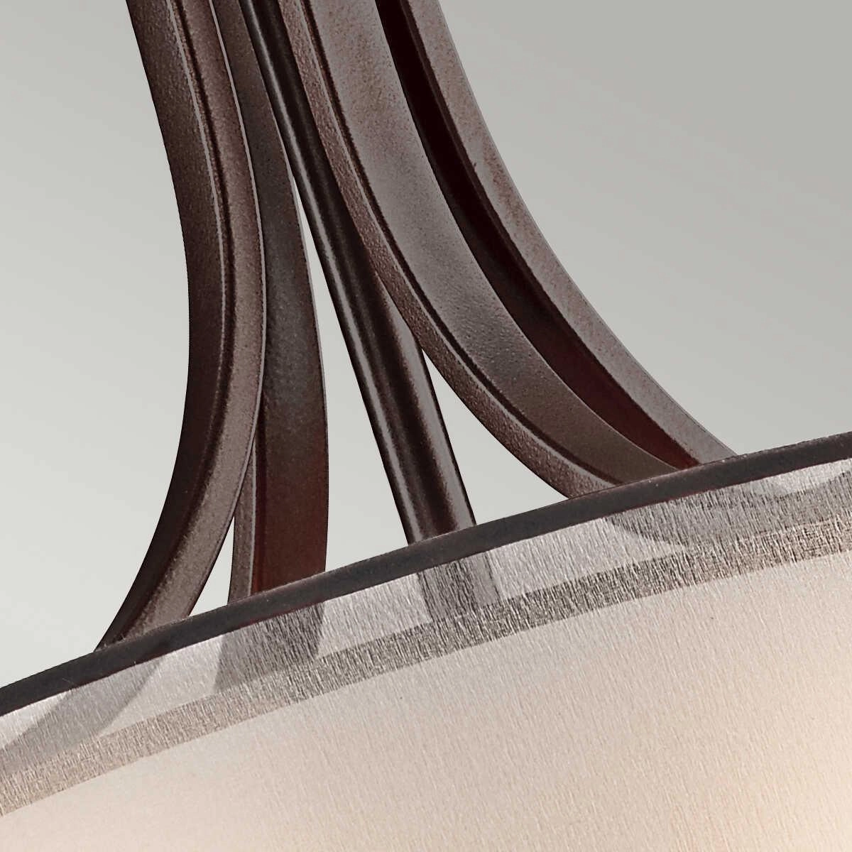 Kichler Lacey Mission Bronze Large Pendant Ceiling Light