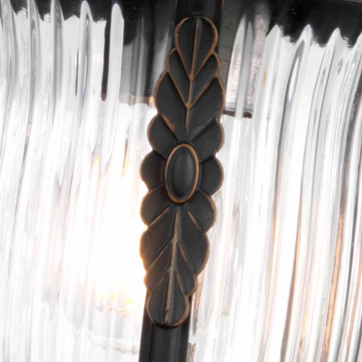 Kichler Luverne Rubbed Bronze Medium Outdoor Wall Light