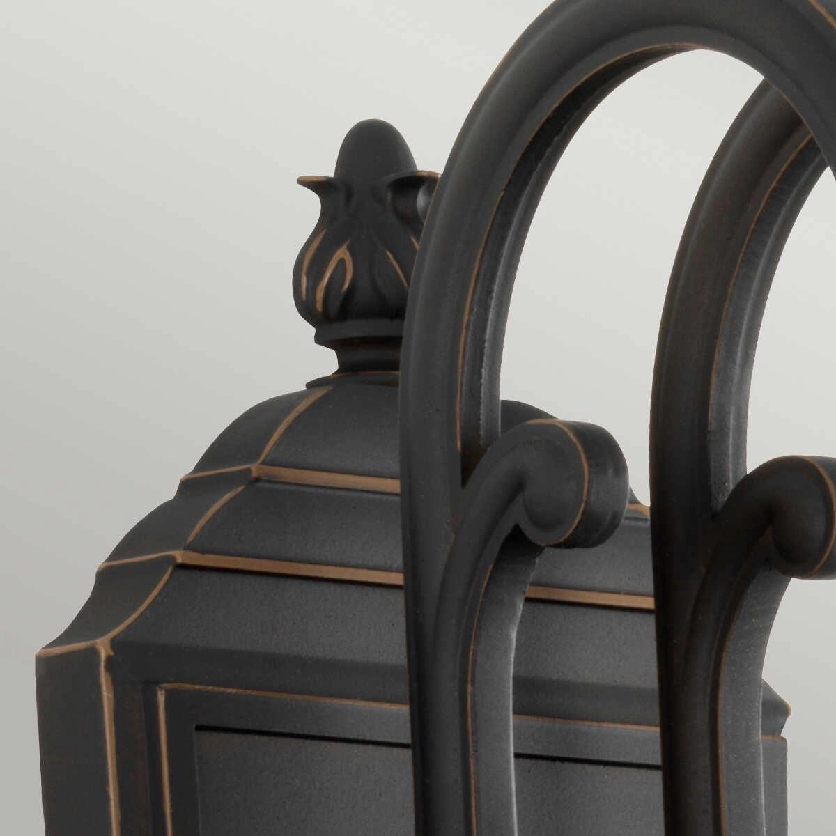 Kichler Luverne Rubbed Bronze Medium Outdoor Wall Light