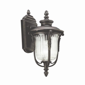 Kichler Luverne Rubbed Bronze Small Outdoor Wall Light outdoor wall lamp