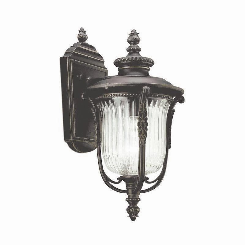 Kichler Luverne Rubbed Bronze Small Outdoor Wall Light outdoor wall lamp