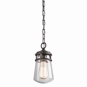 Kichler Lyndon Architectural Bronze Small Outdoor Lantern outdoor wall lamp