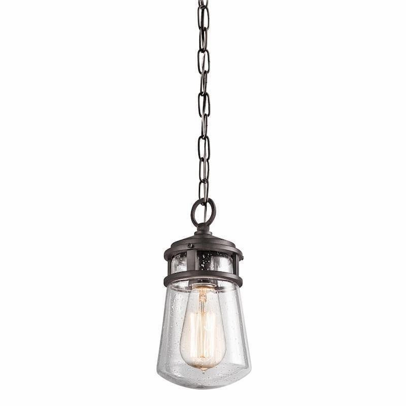 Kichler Lyndon Architectural Bronze Small Outdoor Lantern outdoor wall lamp