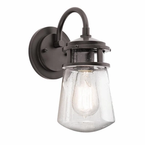 Kichler Lyndon Architectural Bronze Small Outdoor Wall Light outdoor wall lamp