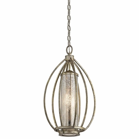 Kichler Rosalie 1 Light Gold Ceiling Pendant minimalist ceiling light