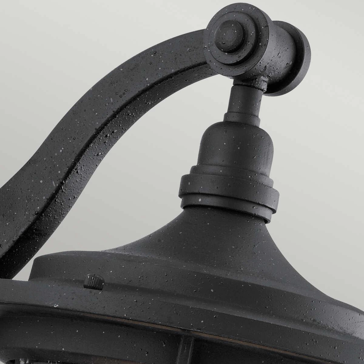 Kichler Royal Marine Medium Black Outdoor Wall Light