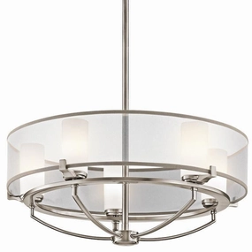 Kichler Saldana Classic Pewter 5 Light Pendant modern ceiling lamp