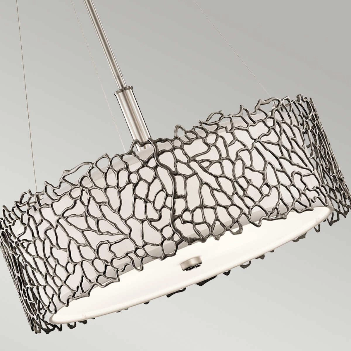 Kichler Silver Coral Duo-Mount Pendant Ceiling Light