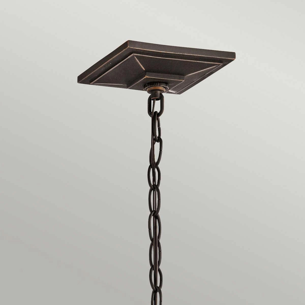 Kichler South Hope Rubbed Bronze Small Outdoor Pendant