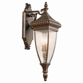 Kichler Venetian Rain Bronze Medium Outdoor Wall Light outdoor wall lamp