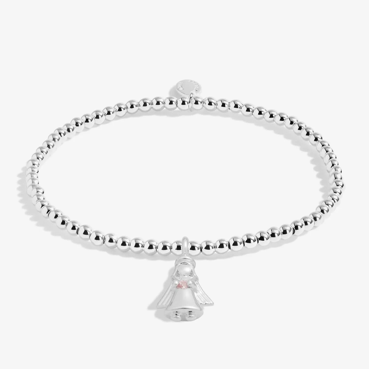 Kids A Little Angels Watching Over You Silver Plated Bracelet C770 Joma Jewellery