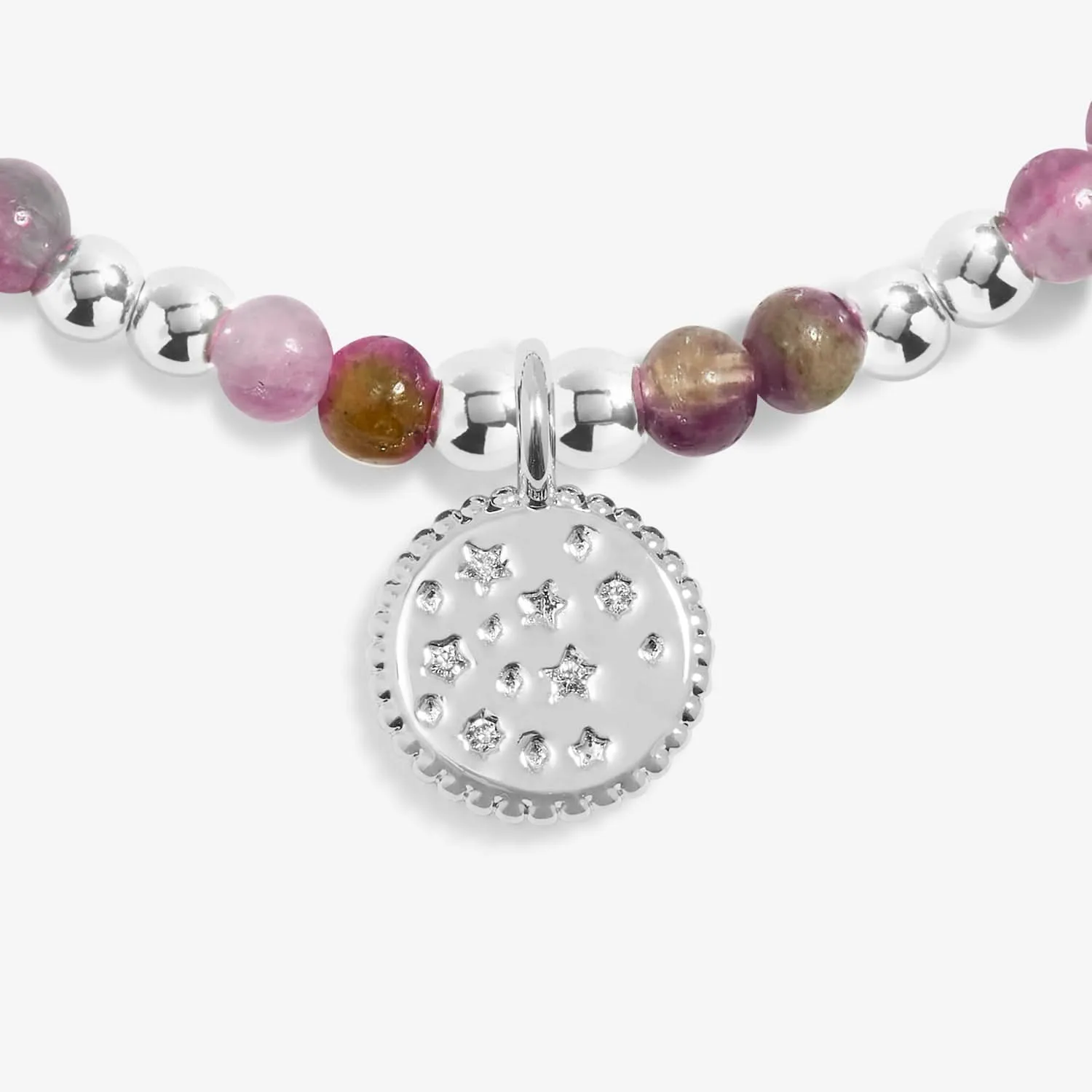 Kids A Little October Birthstone Silver Plated Bracelet C791 Joma Jewellery