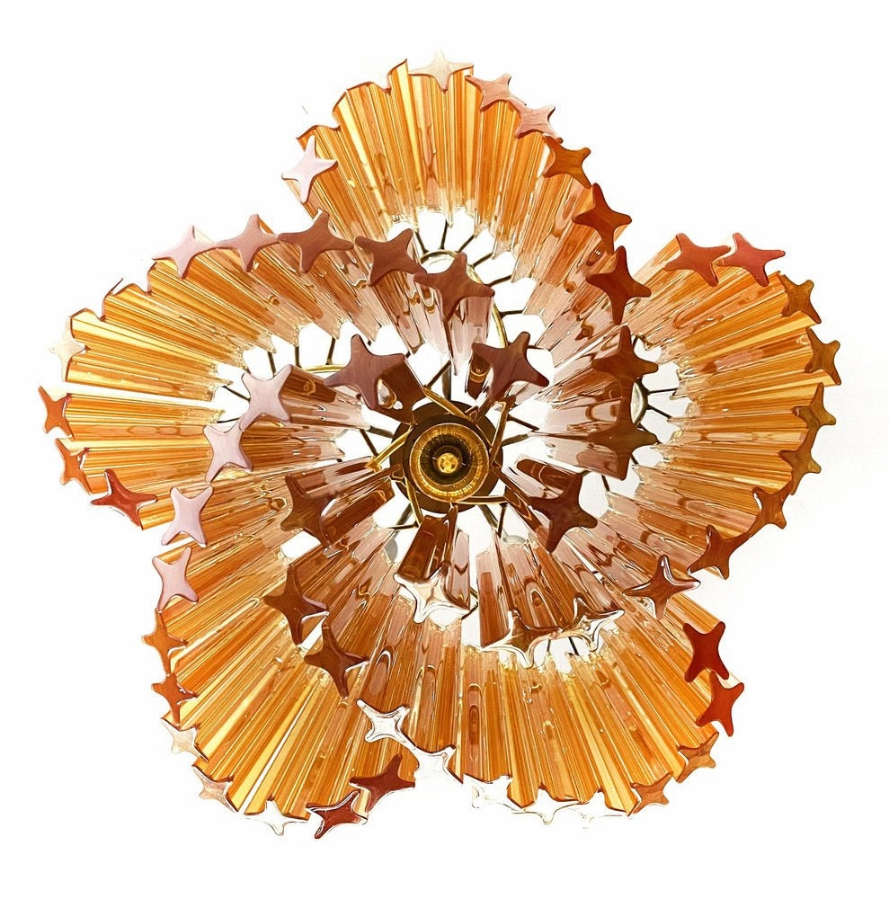 Kite Amber Chandelier