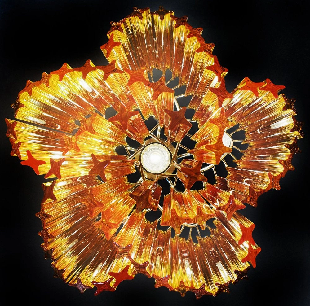 Kite Amber Chandelier