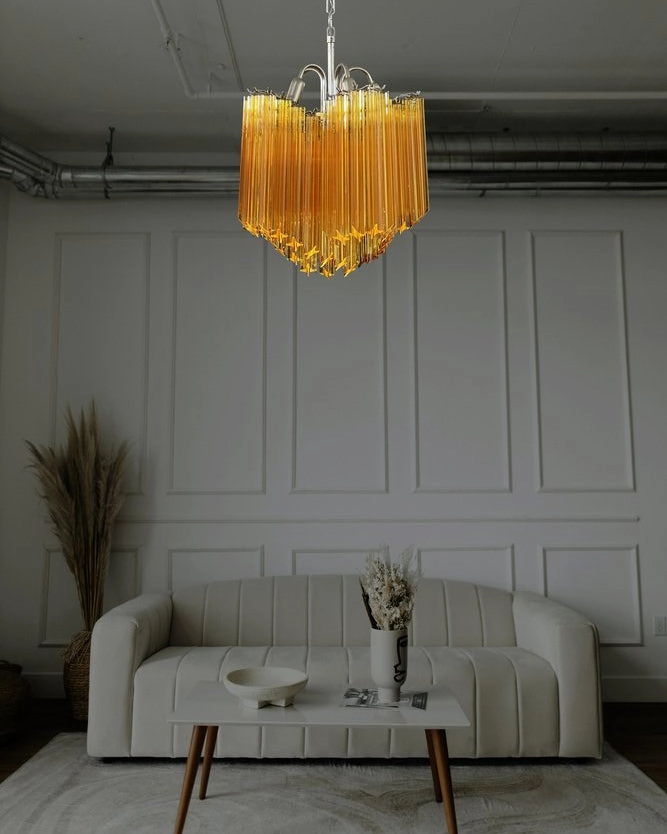 Kite Amber Chandelier