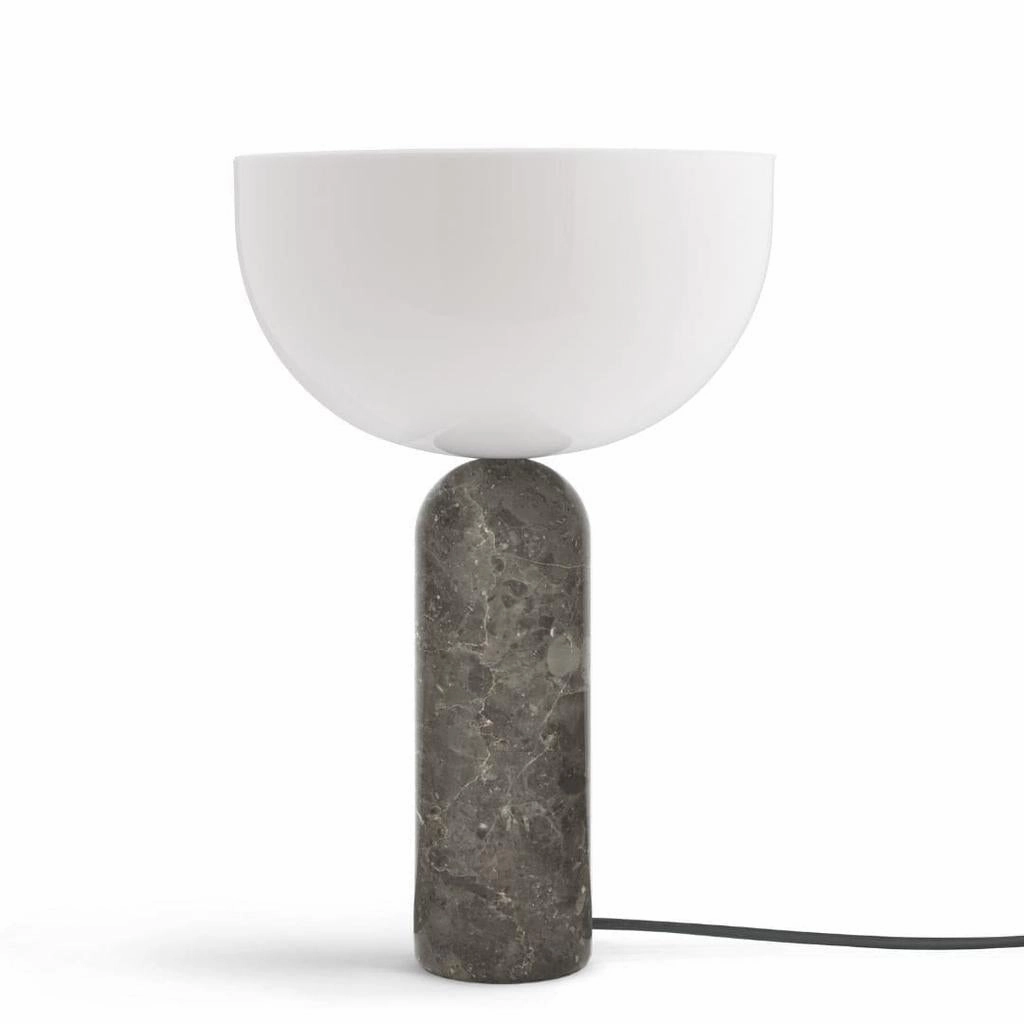 Kizu Bordlampe Gr Marmor Large - New Works ambient lighting fixture